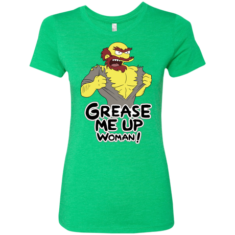T-Shirts Envy / S Grease Me Up Women's Triblend T-Shirt