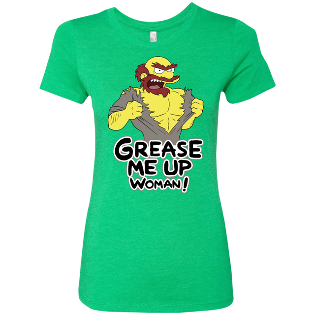 T-Shirts Envy / S Grease Me Up Women's Triblend T-Shirt