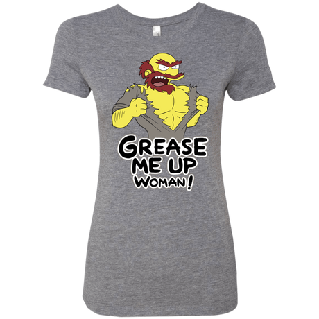 T-Shirts Premium Heather / S Grease Me Up Women's Triblend T-Shirt