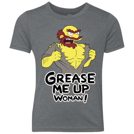 T-Shirts Premium Heather / YXS Grease Me Up Youth Triblend T-Shirt