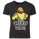 T-Shirts Vintage Black / YXS Grease Me Up Youth Triblend T-Shirt