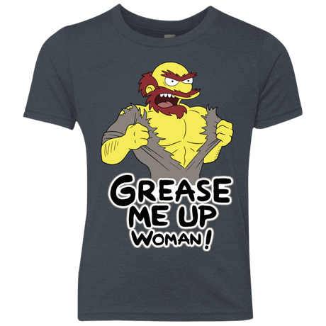 T-Shirts Vintage Navy / YXS Grease Me Up Youth Triblend T-Shirt