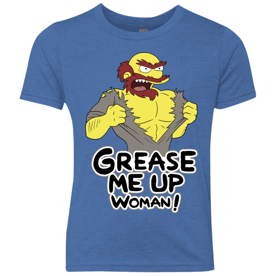 T-Shirts Vintage Royal / YXS Grease Me Up Youth Triblend T-Shirt