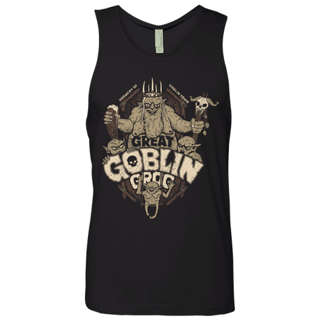 T-Shirts Black / S Great Goblin Grog Men's Premium Tank Top