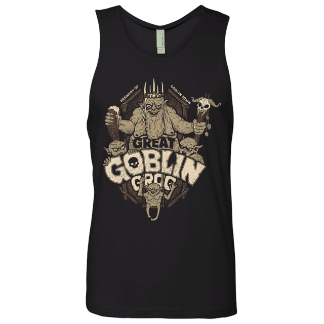 T-Shirts Black / S Great Goblin Grog Men's Premium Tank Top