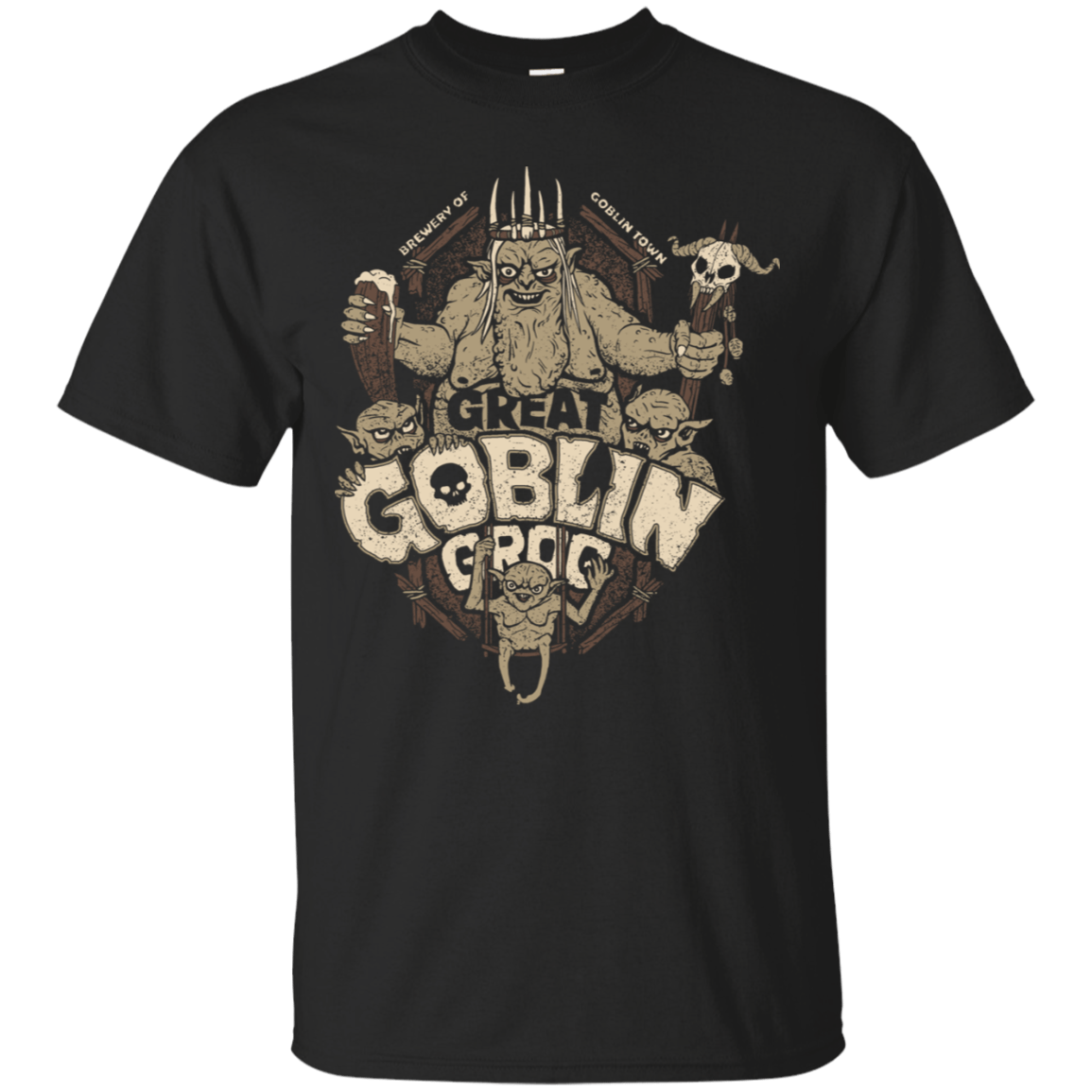 T-Shirts Black / S Great Goblin Grog T-Shirt