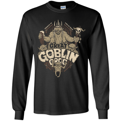 T-Shirts Black / YS Great Goblin Grog Youth Long Sleeve T-Shirt