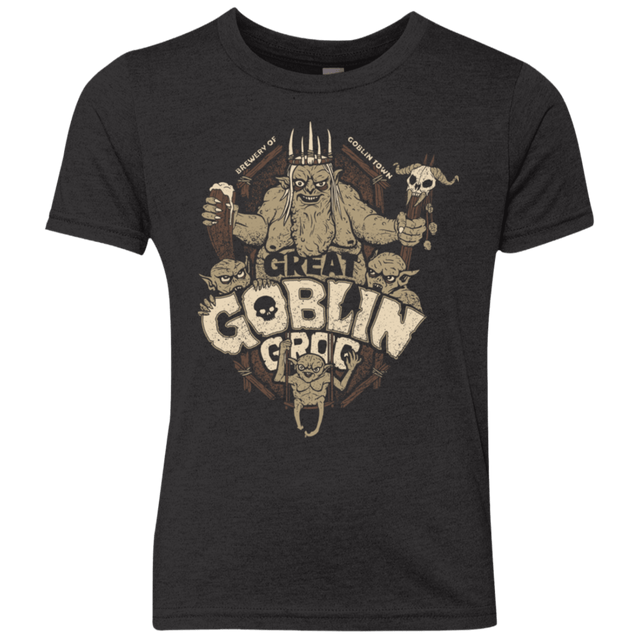 T-Shirts Vintage Black / YXS Great Goblin Grog Youth Triblend T-Shirt