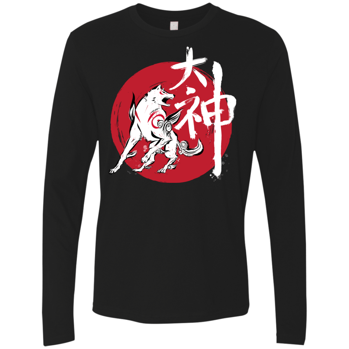 T-Shirts Black / S Great God Men's Premium Long Sleeve