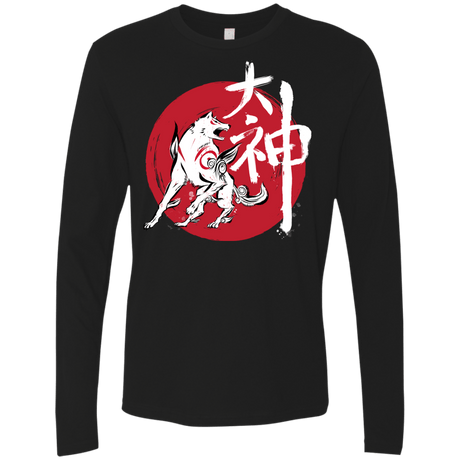 T-Shirts Black / S Great God Men's Premium Long Sleeve