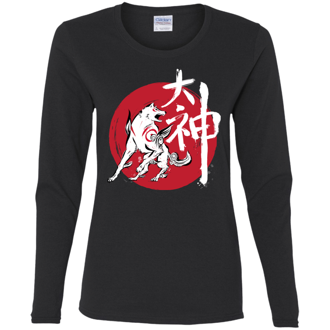 T-Shirts Black / S Great God Women's Long Sleeve T-Shirt