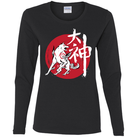 T-Shirts Black / S Great God Women's Long Sleeve T-Shirt