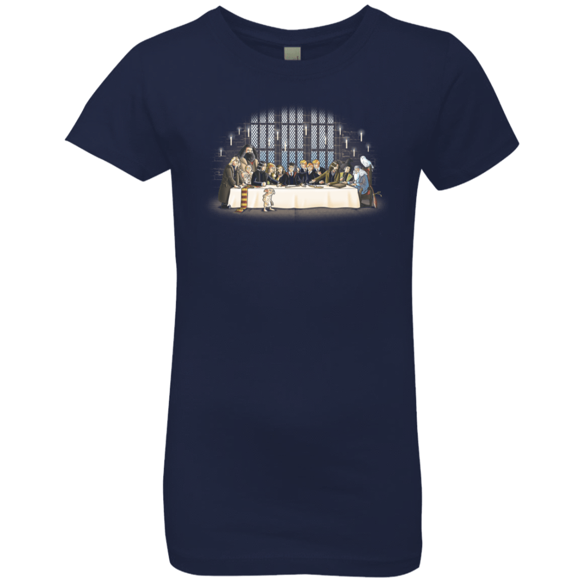 T-Shirts Midnight Navy / YXS Great Hall Dinner Girls Premium T-Shirt