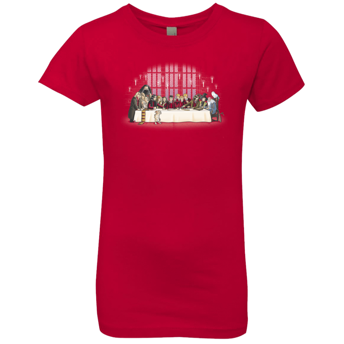 T-Shirts Red / YXS Great Hall Dinner Girls Premium T-Shirt