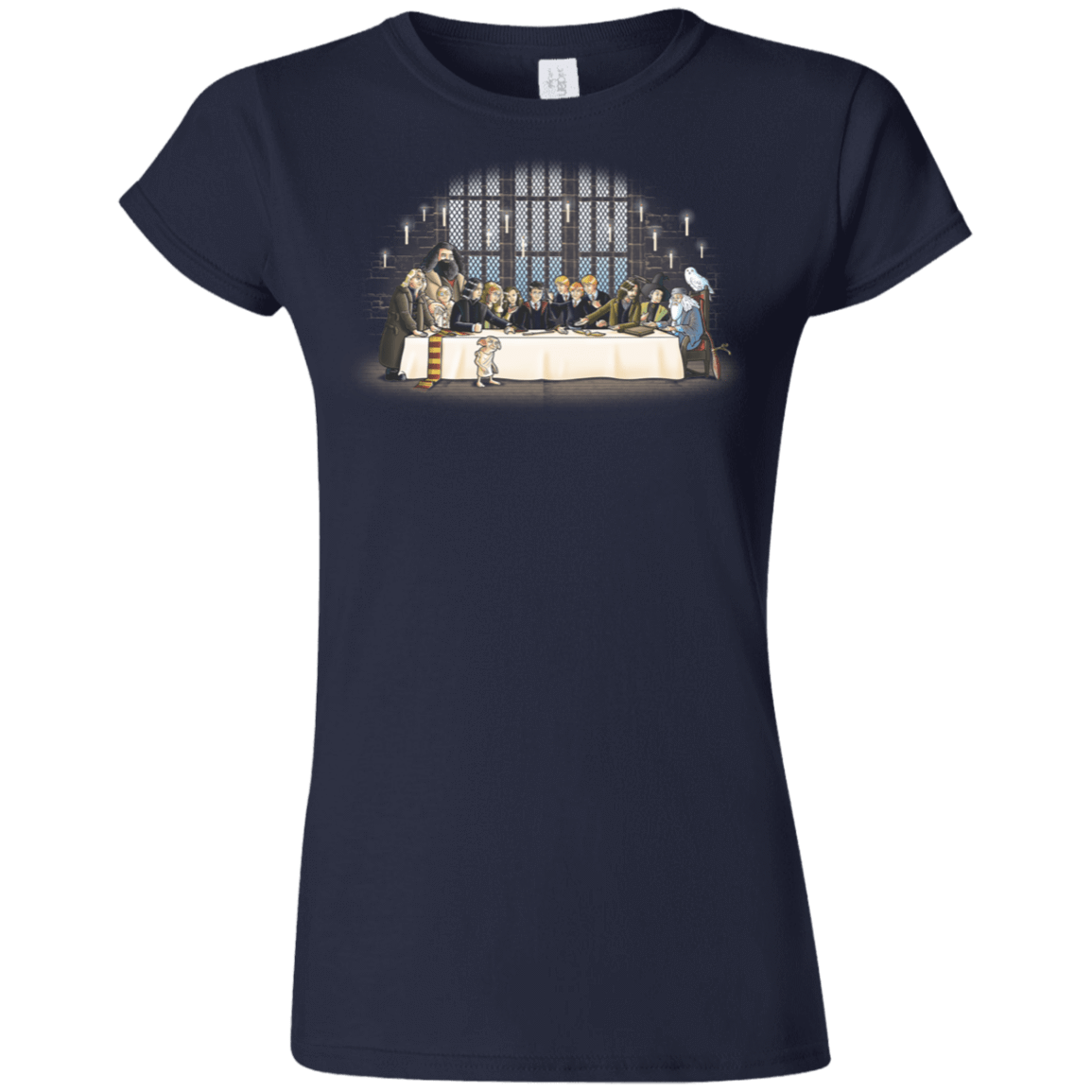 T-Shirts Navy / S Great Hall Dinner Junior Slimmer-Fit T-Shirt