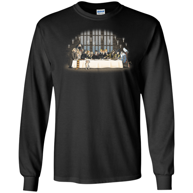 T-Shirts Black / S Great Hall Dinner Men's Long Sleeve T-Shirt