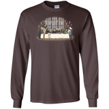 T-Shirts Dark Chocolate / S Great Hall Dinner Men's Long Sleeve T-Shirt