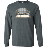 T-Shirts Dark Heather / S Great Hall Dinner Men's Long Sleeve T-Shirt