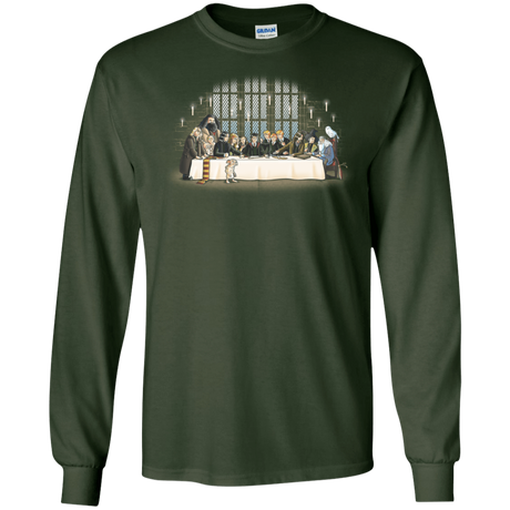 T-Shirts Forest Green / S Great Hall Dinner Men's Long Sleeve T-Shirt