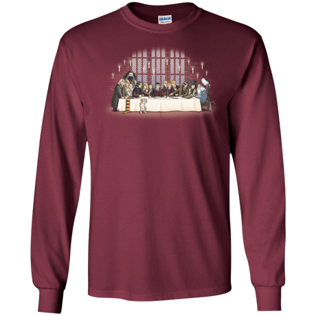 T-Shirts Maroon / S Great Hall Dinner Men's Long Sleeve T-Shirt