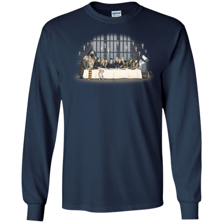 T-Shirts Navy / S Great Hall Dinner Men's Long Sleeve T-Shirt