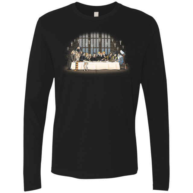 T-Shirts Black / S Great Hall Dinner Men's Premium Long Sleeve