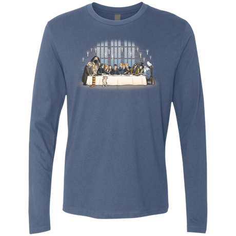 T-Shirts Indigo / S Great Hall Dinner Men's Premium Long Sleeve