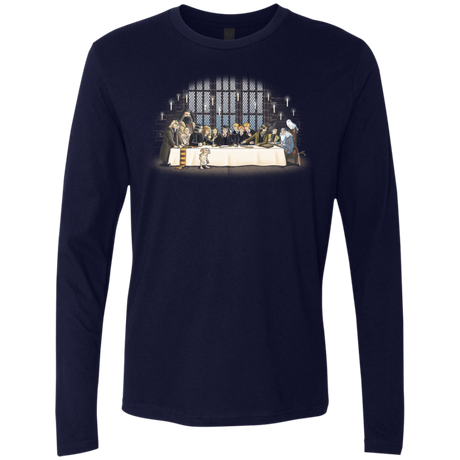 T-Shirts Midnight Navy / S Great Hall Dinner Men's Premium Long Sleeve