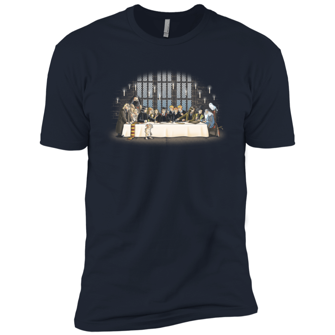 T-Shirts Midnight Navy / X-Small Great Hall Dinner Men's Premium T-Shirt