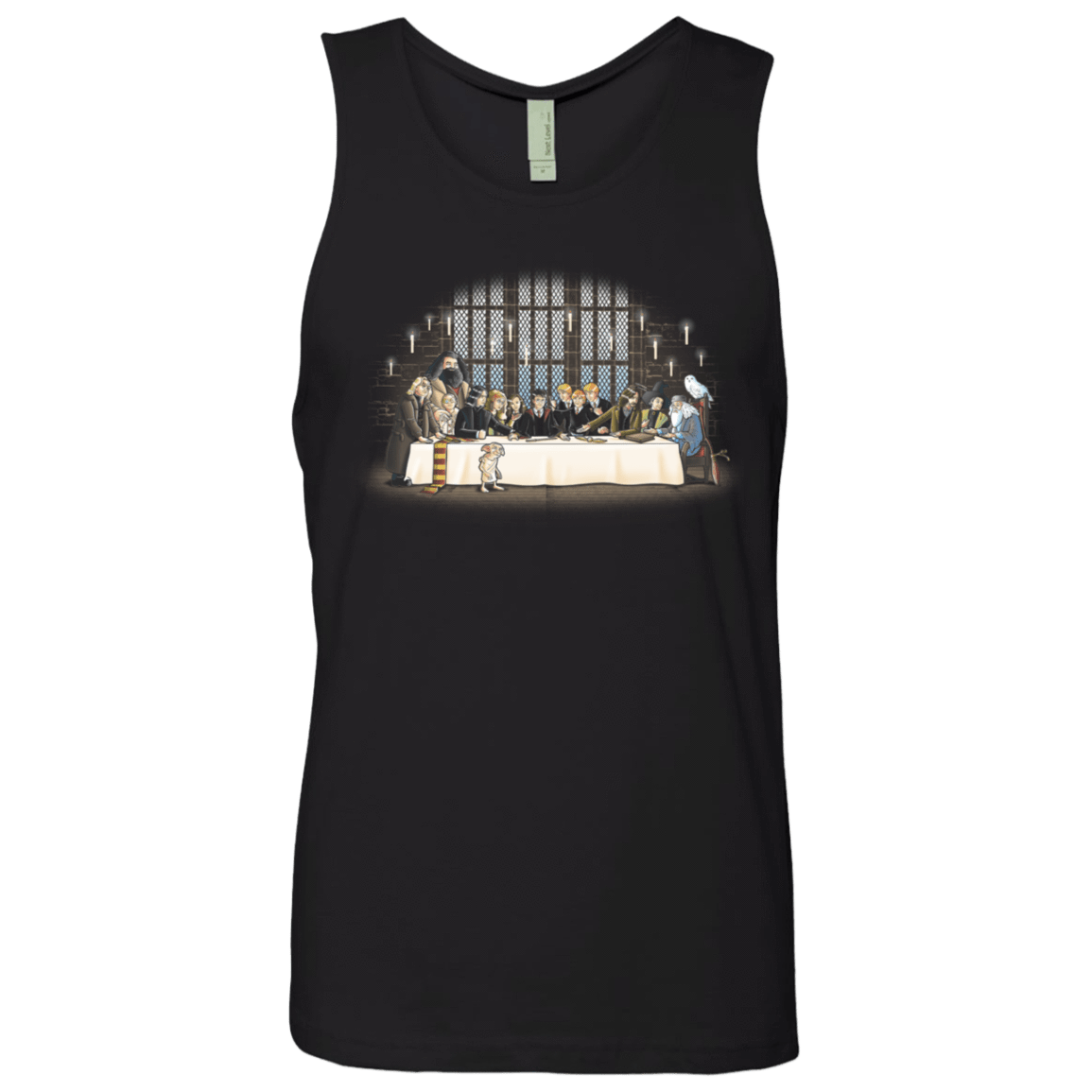 T-Shirts Black / S Great Hall Dinner Men's Premium Tank Top