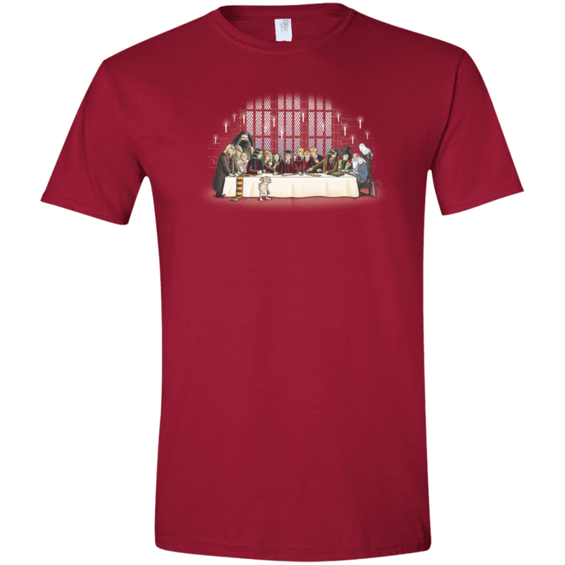 T-Shirts Cardinal Red / S Great Hall Dinner Men's Semi-Fitted Softstyle