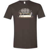 T-Shirts Dark Chocolate / S Great Hall Dinner Men's Semi-Fitted Softstyle