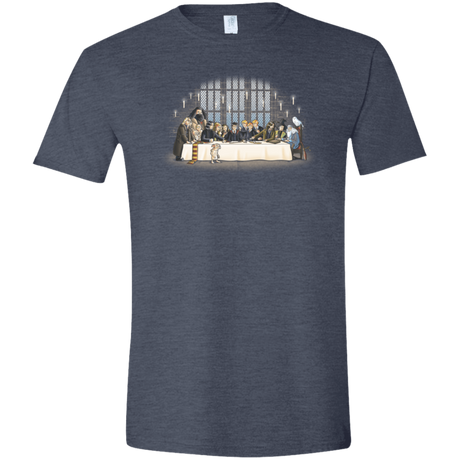 T-Shirts Heather Navy / S Great Hall Dinner Men's Semi-Fitted Softstyle