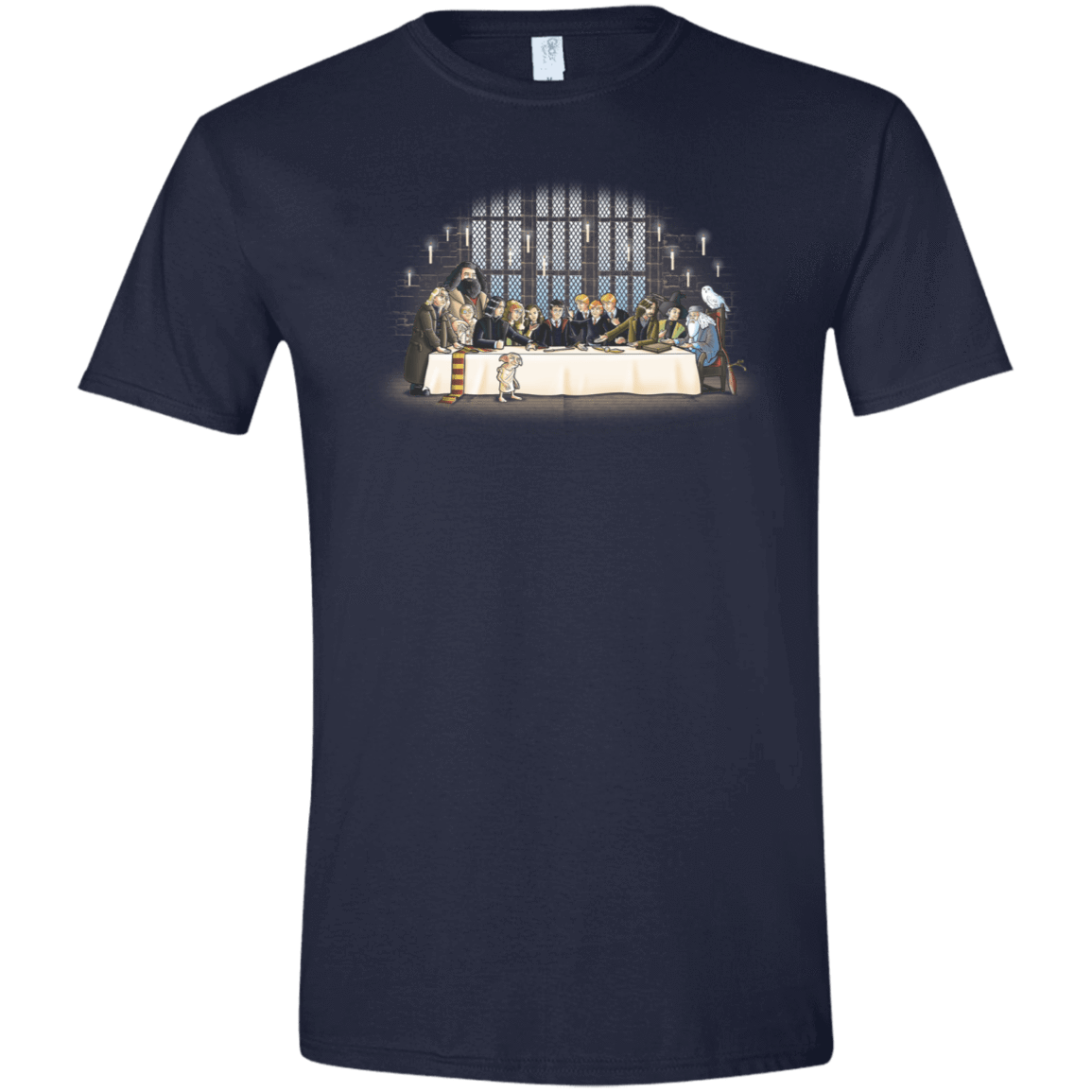 T-Shirts Navy / X-Small Great Hall Dinner Men's Semi-Fitted Softstyle