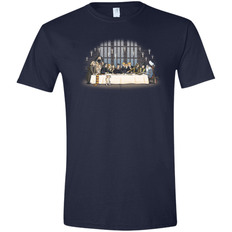 T-Shirts Navy / X-Small Great Hall Dinner Men's Semi-Fitted Softstyle