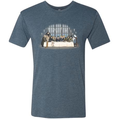 T-Shirts Indigo / S Great Hall Dinner Men's Triblend T-Shirt