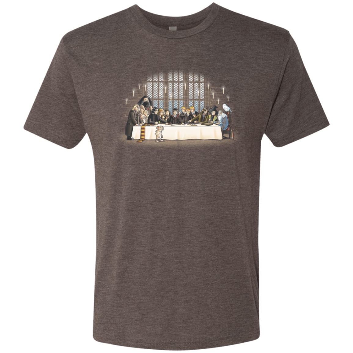 T-Shirts Macchiato / S Great Hall Dinner Men's Triblend T-Shirt