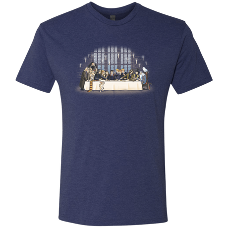 T-Shirts Vintage Navy / S Great Hall Dinner Men's Triblend T-Shirt