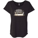 T-Shirts Vintage Black / X-Small Great Hall Dinner Triblend Dolman Sleeve