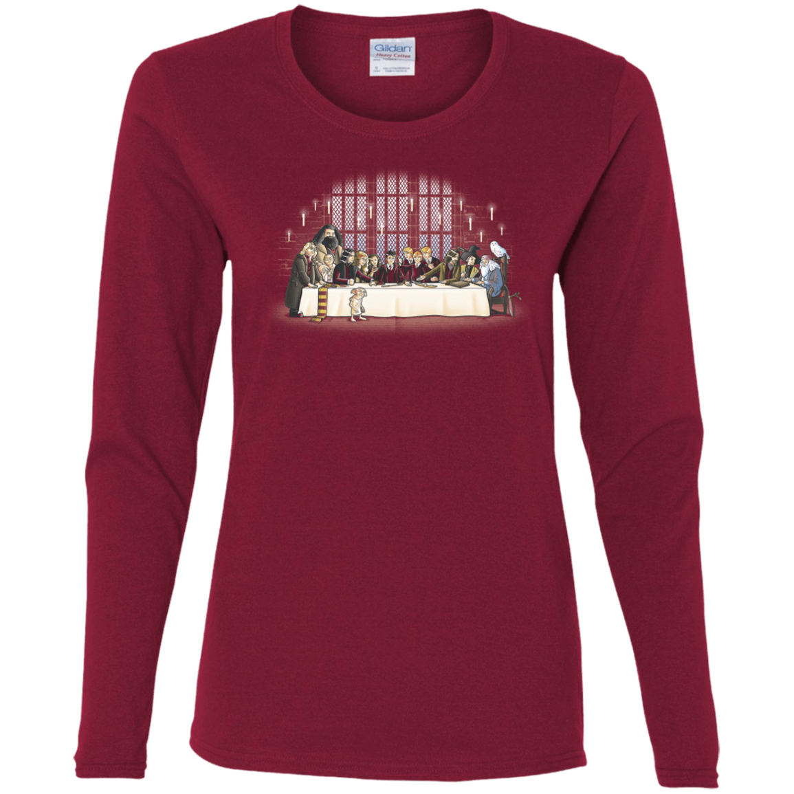 T-Shirts Cardinal / S Great Hall Dinner Women's Long Sleeve T-Shirt