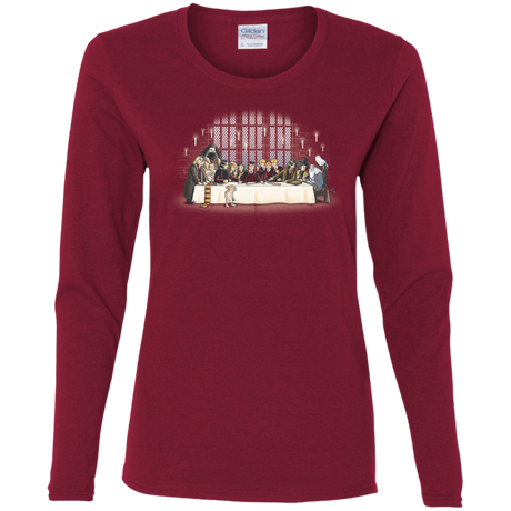 T-Shirts Cardinal / S Great Hall Dinner Women's Long Sleeve T-Shirt