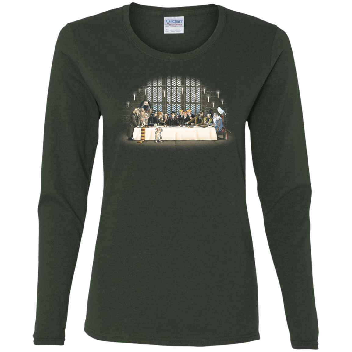 T-Shirts Forest / S Great Hall Dinner Women's Long Sleeve T-Shirt