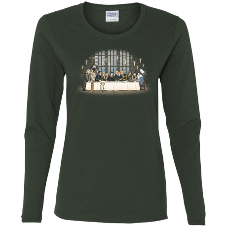 T-Shirts Forest / S Great Hall Dinner Women's Long Sleeve T-Shirt