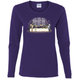 T-Shirts Purple / S Great Hall Dinner Women's Long Sleeve T-Shirt