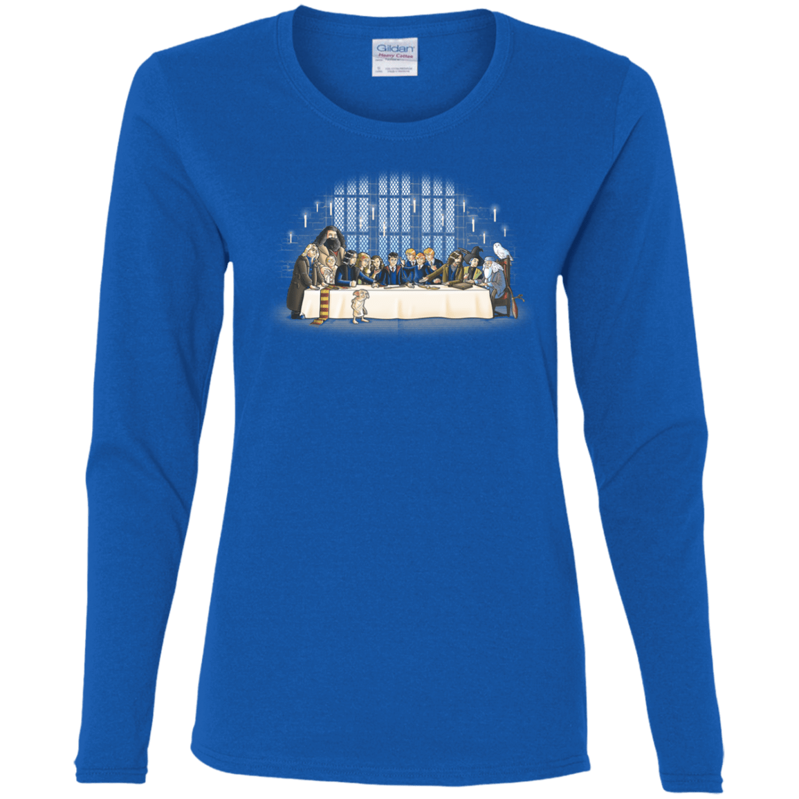 T-Shirts Royal / S Great Hall Dinner Women's Long Sleeve T-Shirt