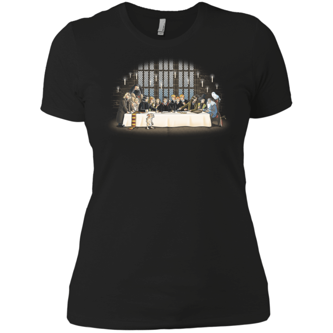 T-Shirts Black / X-Small Great Hall Dinner Women's Premium T-Shirt