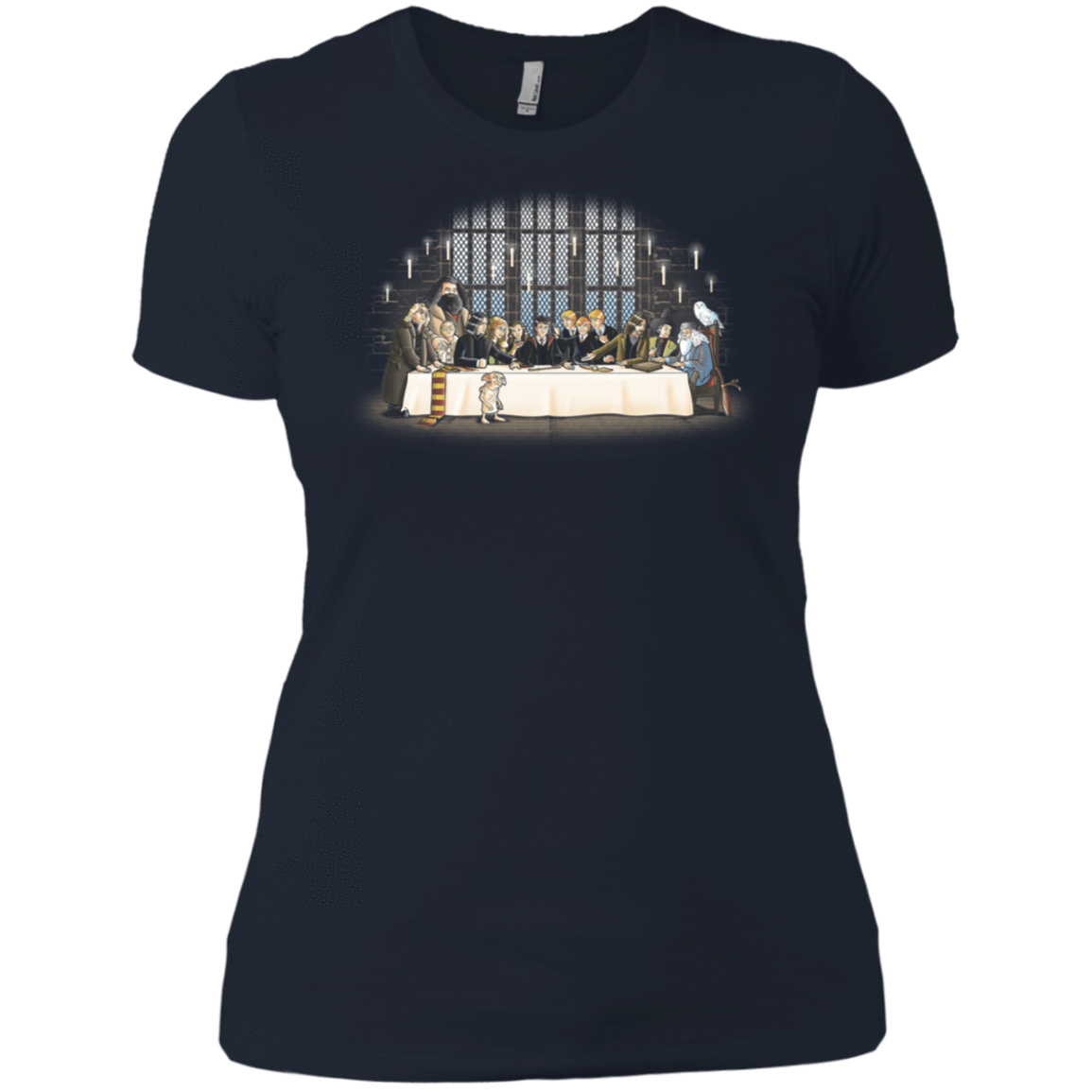 T-Shirts Midnight Navy / X-Small Great Hall Dinner Women's Premium T-Shirt