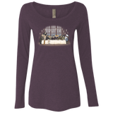 T-Shirts Vintage Purple / S Great Hall Dinner Women's Triblend Long Sleeve Shirt