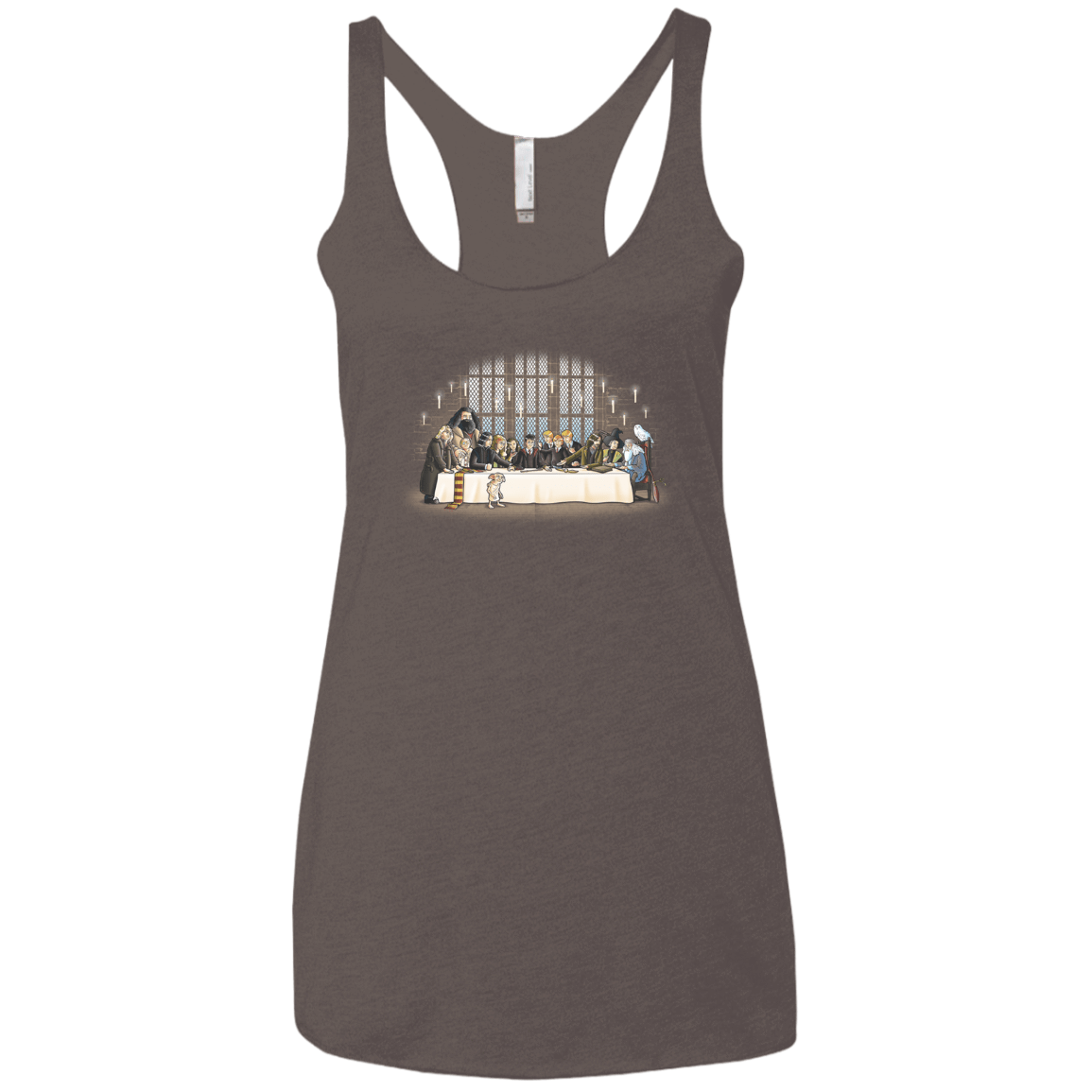 T-Shirts Macchiato / X-Small Great Hall Dinner Women's Triblend Racerback Tank