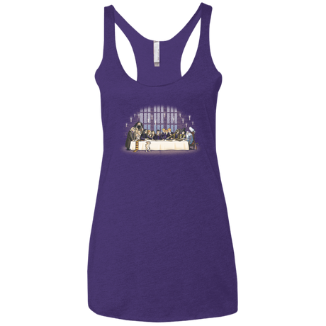 T-Shirts Purple Rush / X-Small Great Hall Dinner Women's Triblend Racerback Tank